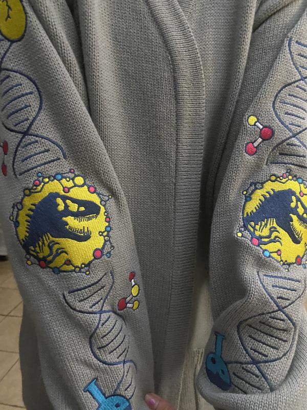 Her Universe Jurassic World DNA Girls Open Cardigan Hot Topic