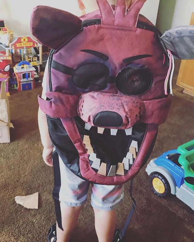 Five Nights at Freddys Foxy Face Exclusive Backpack Bioworld - ToyWiz