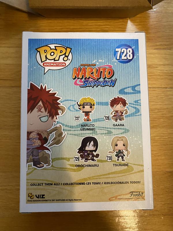 Gaara Funko Pop! #728 with Protector - Hot Topic Exclusive - Naruto