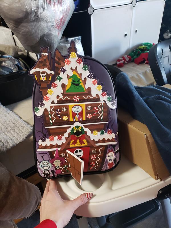 Loungefly The Nightmare Before Christmas Gingerbread House  display picture 3