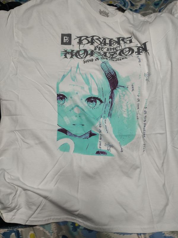 Bring Me The Horizon POST HUMAN: NeX GEn Anime Glitch T-Shirt