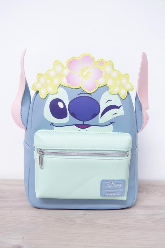 Good Loungefly Luau Stitch Backpack AND WALLET!! Bundle