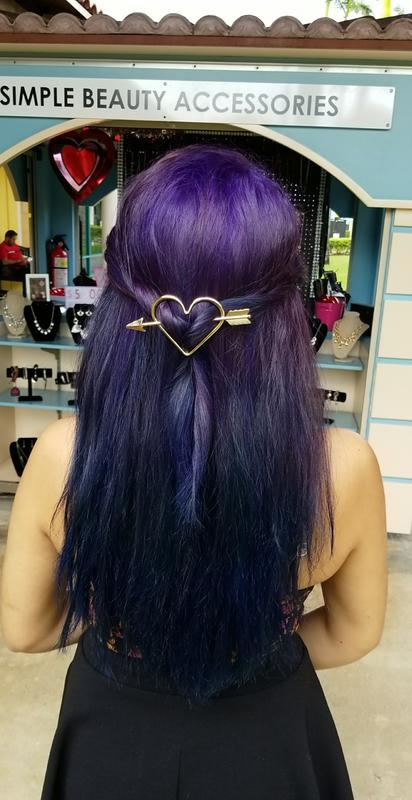 Iroiro Semi Permanent Purple Hair Dye