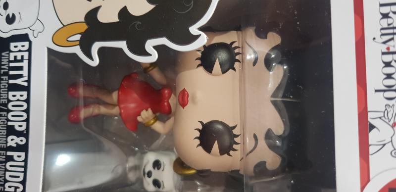 Funko Betty Boop Pop! Betty Boop & Pudgy Vinyl Figure | Hot