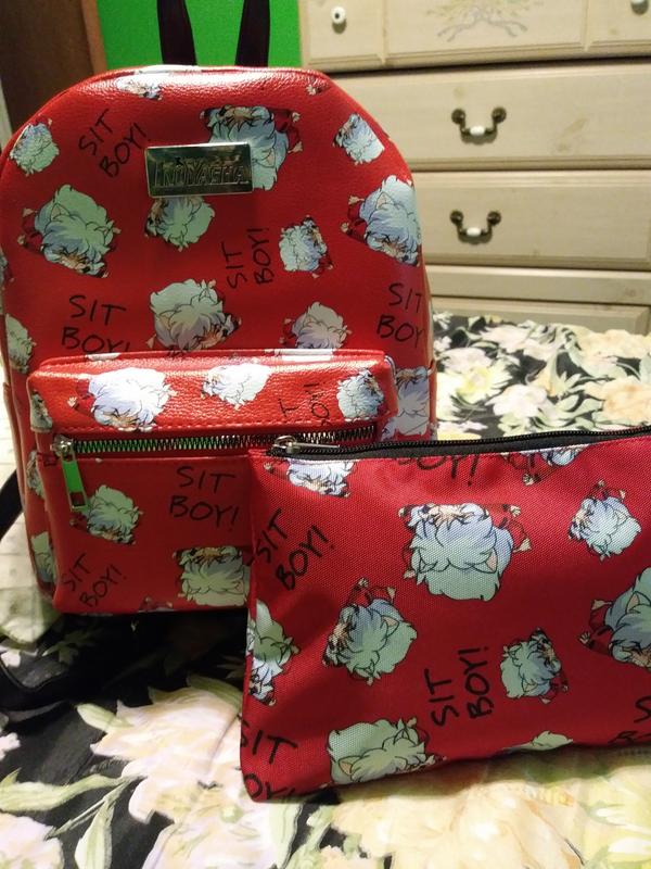 InuYasha Sit Boy Mini Backpack | Hot Topic display picture 1
