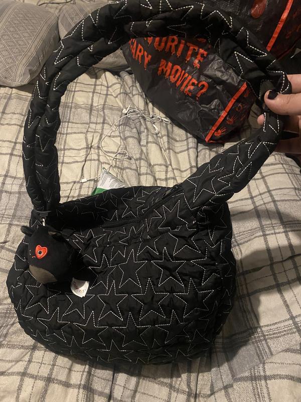 Star Stitch Quilted Puffer Shoulder Tote Bag | Hot Topic