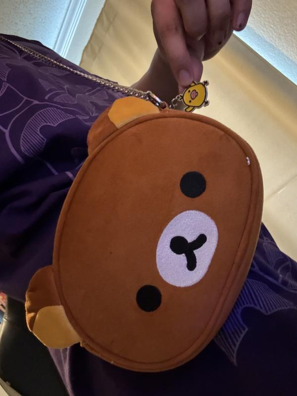 harukuma Rilakkuma Head Plush Crossbody Bag | Hot Topic