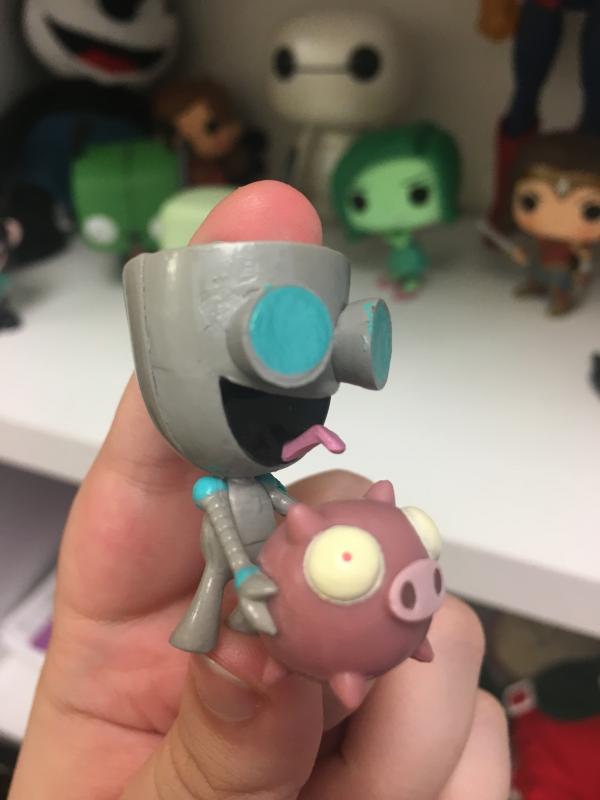 Invader Zim Pop! Television Zim & GIR Vinyl Figures Hot Topic