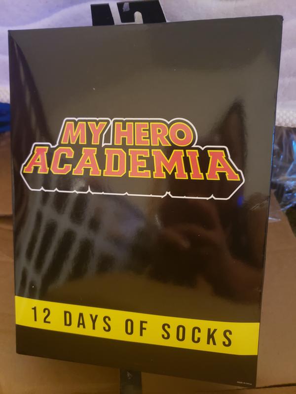 My Hero Academia 12 Days of Socks Advent Calendar 