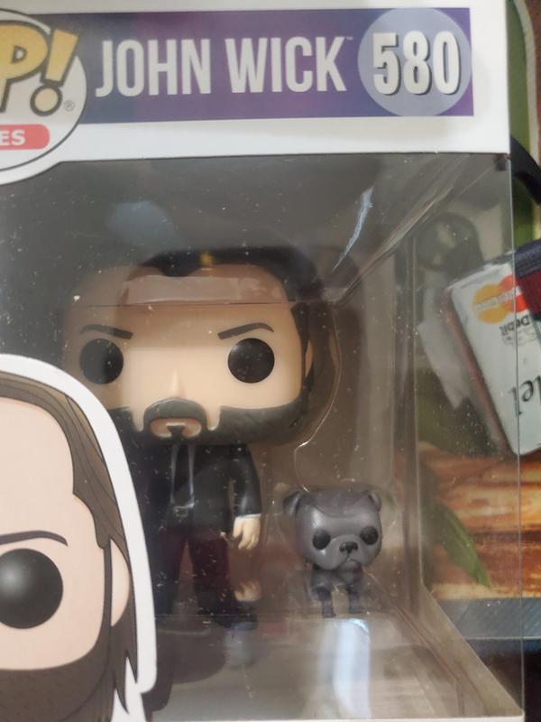 Funko Pop ! Films : John Wick - John en costume noir avec Dog