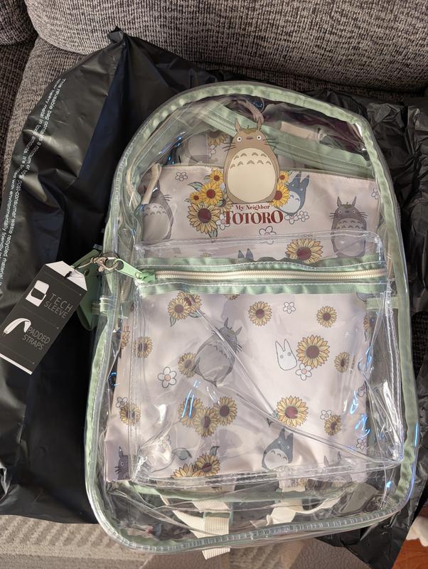 Studio Ghibli® My Neighbor Totoro Clear Backpack Studio Ghibli® My Neighbor Totoro Clear Backpack | Hot Topic main image 4