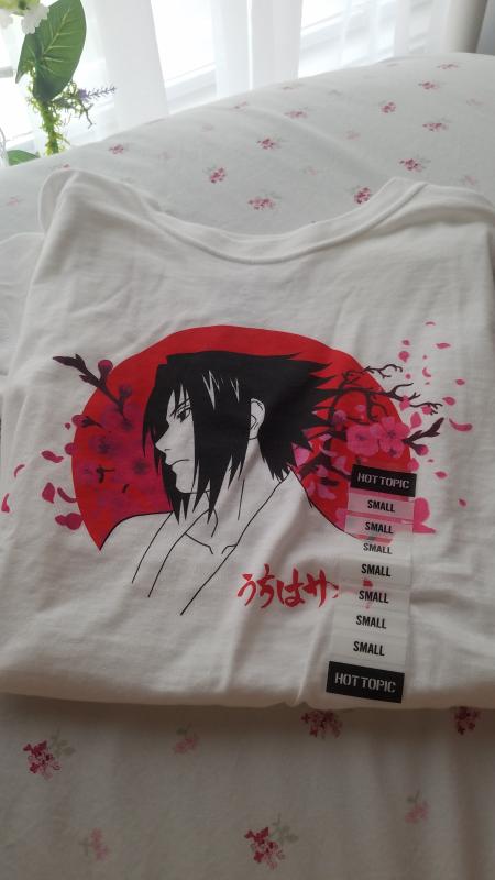 hot topic sasuke shirt