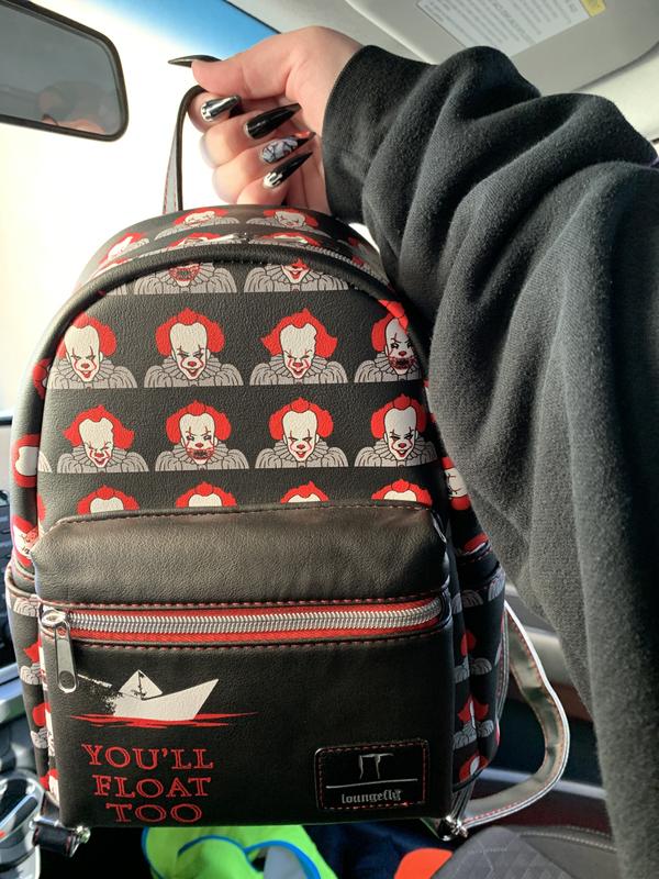 Pennywise loungefly mini backpack hot sale