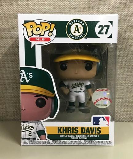  Funko POP MLB: Khris Davis : Funko: Sports & Outdoors