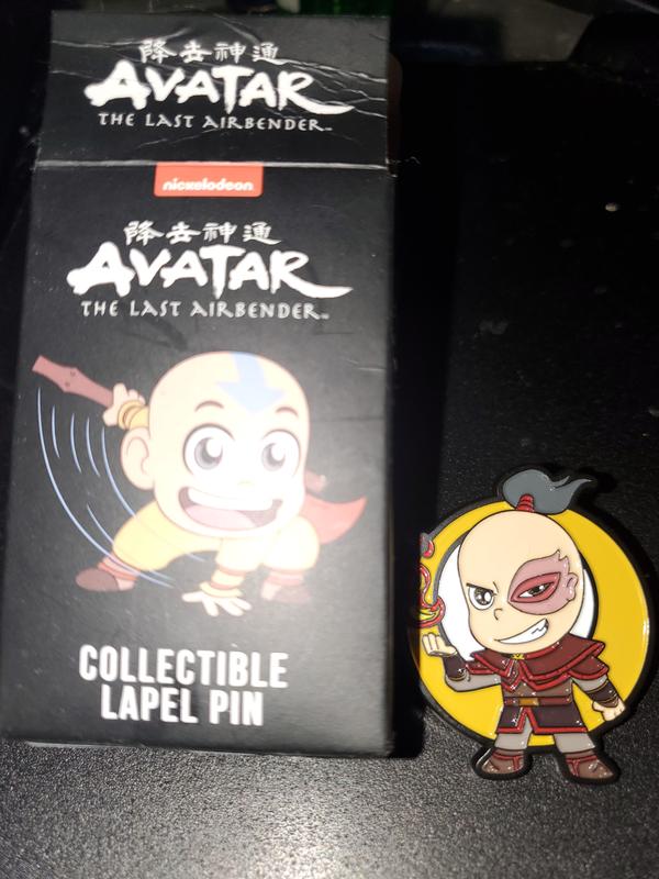 Hot Topic Loungefly Avatar: The Last Airbender Chibi Group Spinning Enamel  Pin
