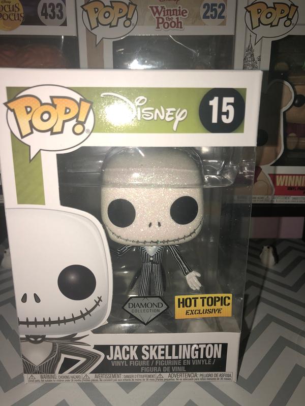 Funko Pop Jack Skellington Diamond Hot Topic Exclusive 15