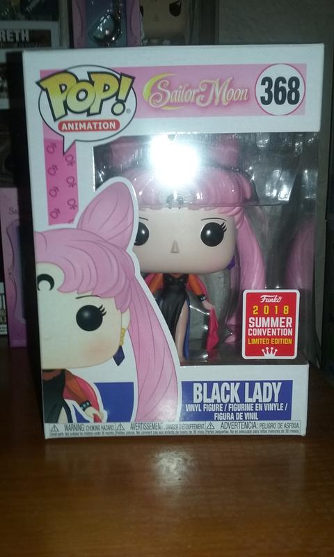 Funko Pop! Animation #368 Sailor Moon Black Lady (2018 Summer Convention  Exclusive)