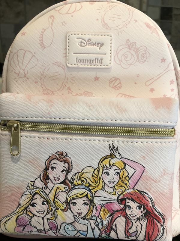 Loungefly Disney Princess Icons Mini Backpack New