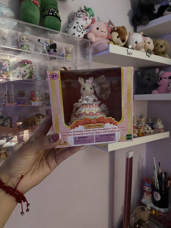 blue dress for baby girl Freya's 40th Birthday Celebration Strawberry Cake Dress – Sylvanian Store  Keepers main image 1