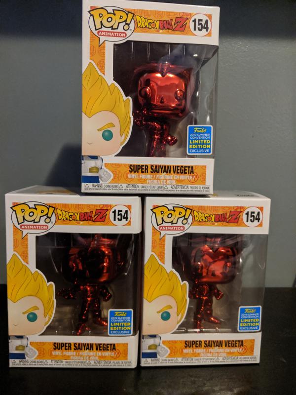 Hot topic red chrome hot sale vegeta