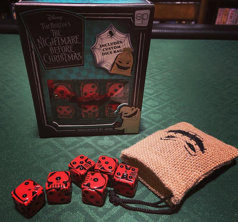 Premium Nightmare Before Christmas D6 Dice Set - Lets Play: Games & Toys