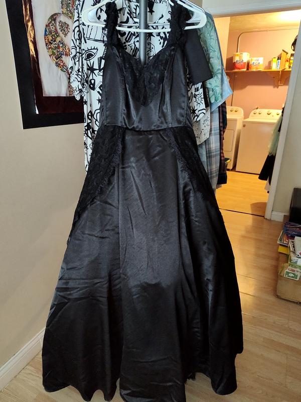 Black Lace Gothic Special Occasion Dress Plus Size Limited Edition