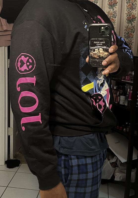 JoJo's Bizarre Adventure: Golden Wind Blue & Pink Hoodie | Hot Topic