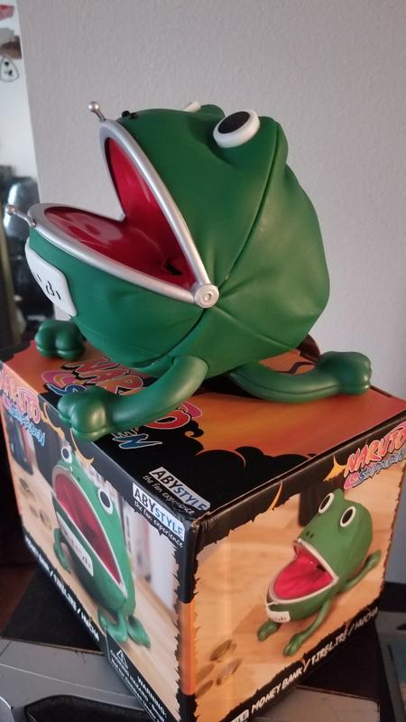 ABYstyle Naruto Shippuden 3D Gaa Chan - Banco De Onedas Ligero De PVC