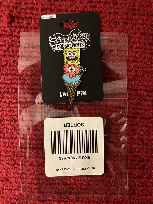 Hot Topic Spongebob SquarePants Funny Popsicle Blind Box Enamel Pin