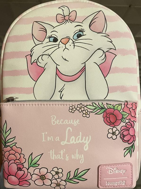 Loungefly Disney The Aristocats Marie Stripe Mini Backpack