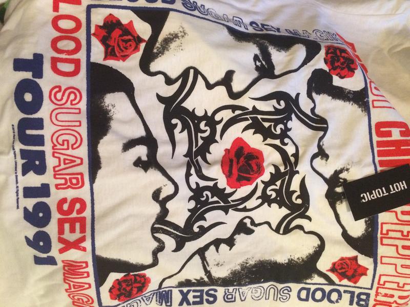 Red Hot Chili Peppers Blood Sugar Sex Magik Tour T-Shirt