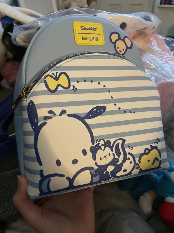 Loungefly Pochacco & Friends Stripe Mini Backpack | Hot Topic display picture 3