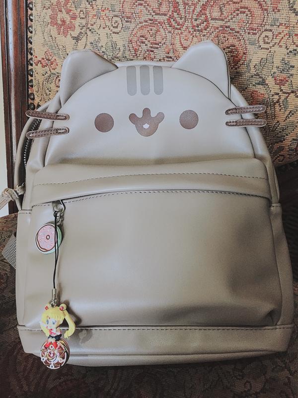 Pusheen vegan leather backpack hot sale