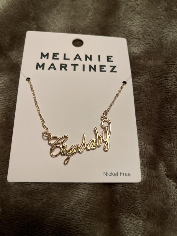 Melanie Martinez Crybaby Nameplate Necklace Hot Topic