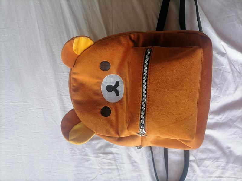 Rilakkuma Figural Mini Backpack Sanrio Hello Kitty Rilakkuma & Friends Pink Strawberry Mini  main image 3