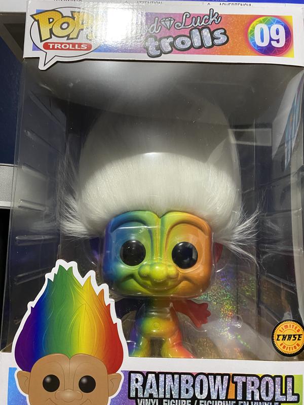 Funko Pop! Trolls Good Luck Trolls Rainbow Troll 10 Inch Figure #01 - US