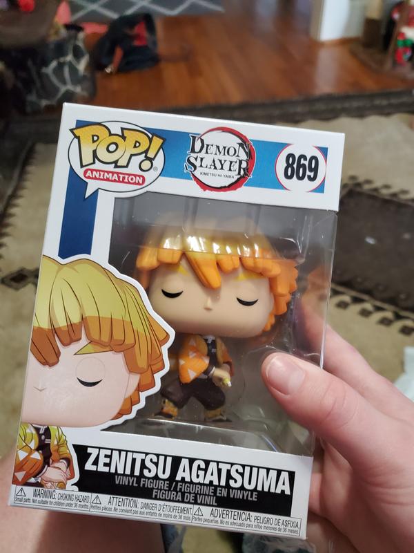 Funko Pop Animação Demon Slayer Zenitsu Agatsuma