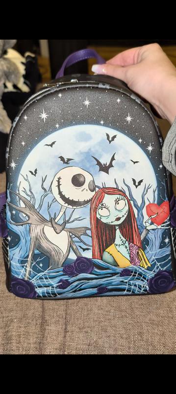 Loungefly The Nightmare Before Christmas Jack & Sally Moon  display picture 2