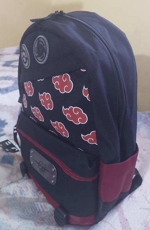 Naruto Shippuden Akatsuki Cloud Red Wash Backpack