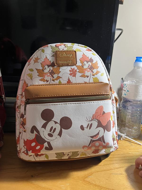 Loungefly Disney Mickey Mouse & Minnie Mouse Fall Leaves