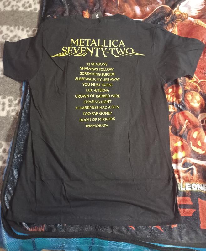 Official Metallica Band Logo T-Shirt – Black, Size L, 100% Cotton Unisex Tee - View #2