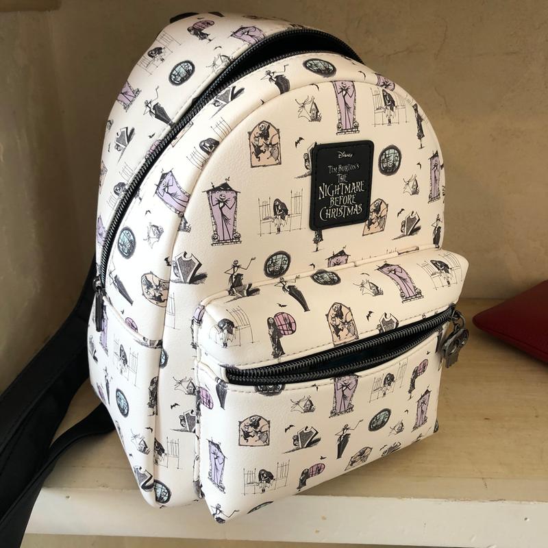 The Nightmare Before Christmas Pastel Mini Backpack | Hot Topic display picture 1