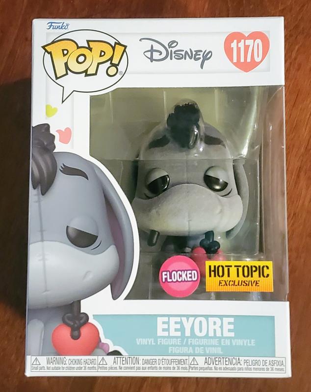 Funko Pop Eeyore Flocked - Winnie The Pooh Igor San Valentin FUNKO