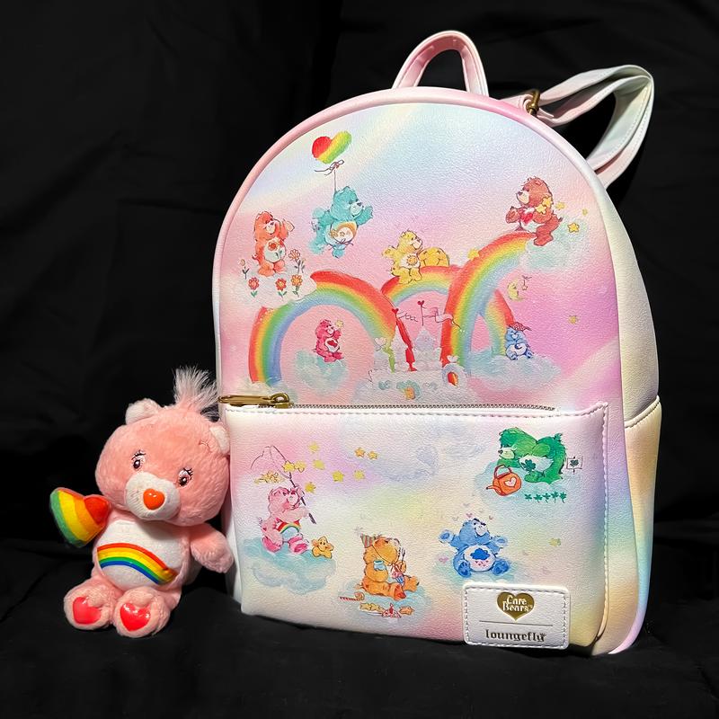 ☆Loungefly☆Care Bears Care-A-Lot Rainbow Mini Backpack Care Bears Care-A-Lot Rainbow Mini Backpack | Loungefly
