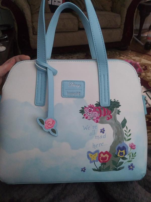 Loungefly Disney Alice In Wonderland Floral Watercolor