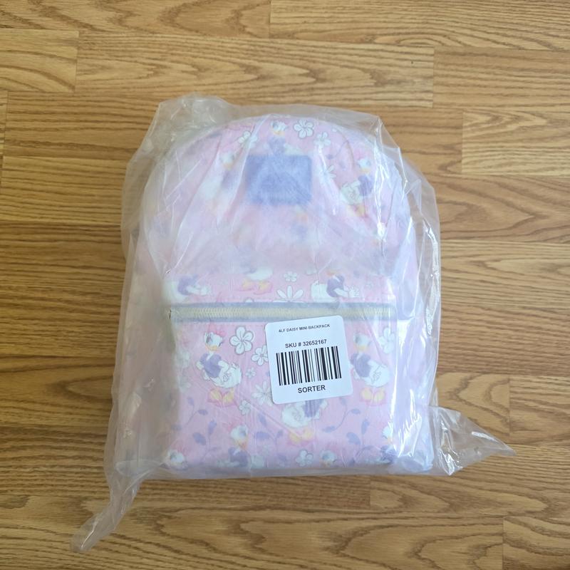 Loungefly Disney Daisy Duck Flower Mini Backpack | Hot Topic display picture 1