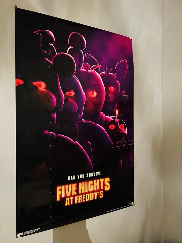 Five Nights At Freddy's Glowing Eyes Poster