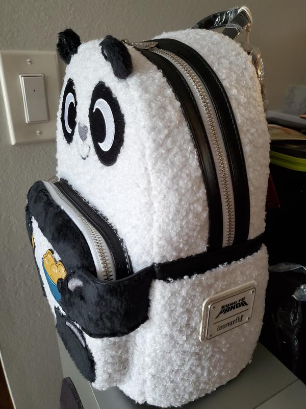 Loungefly Kung Fu Panda Po Dumpling Sherpa Mini Backpack  display picture 1