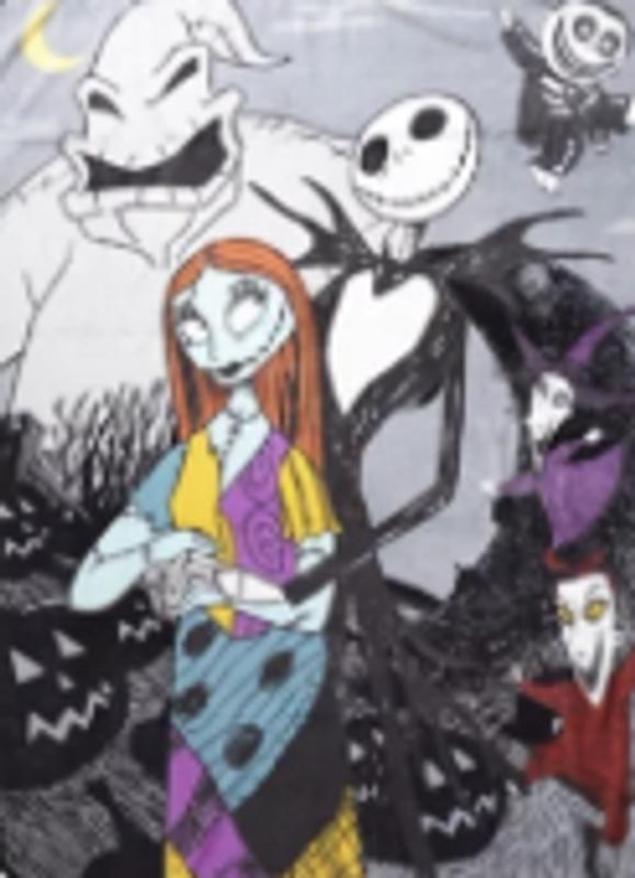 Nightmare before christmas discount blanket hot topic