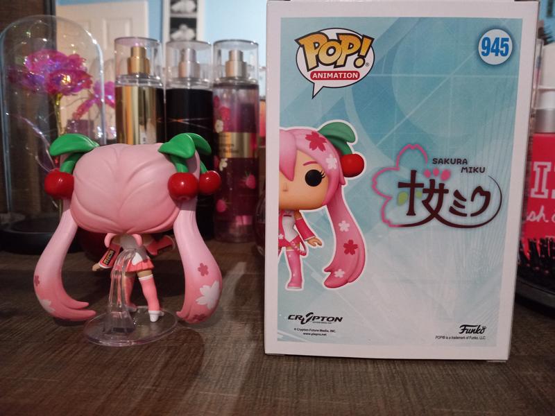 Funko POP News - in person with the Sakura Miku Funko POP